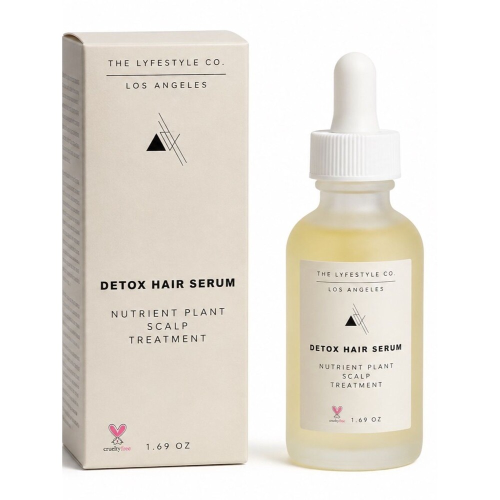 THE LYFESTYLE CO. Detox Hair Serum Nutrient Plant Scalp Treatment - Picture 3 of 4